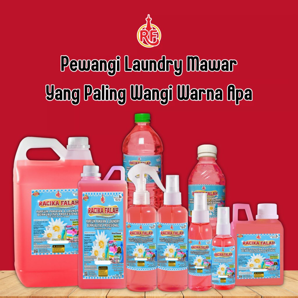 Pewangi Laundry Mawar yang Paling Wangi Warna Apa?